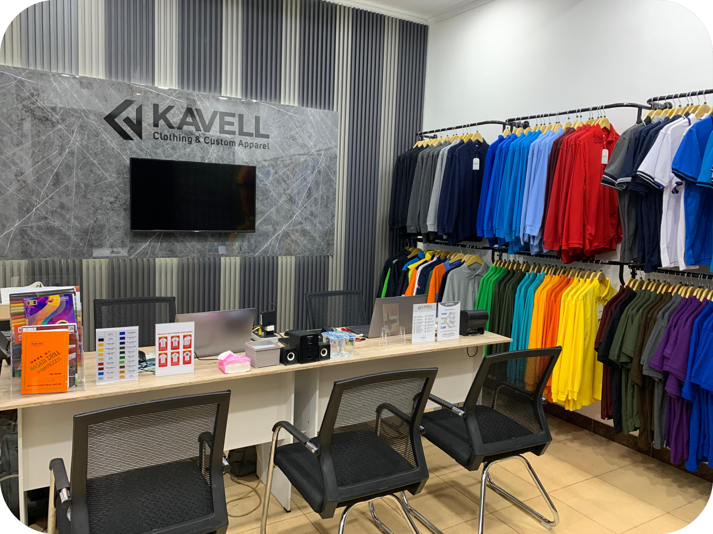 Toko Kaos Polo di Jogja - Kavell Clothing 1